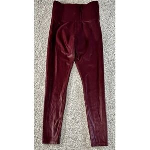 Carbon 38 Leggings Womens Small Takara Shine Fig High Rise 7/8 Length *MINT